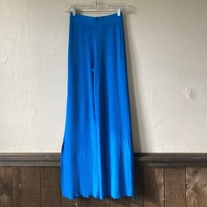 Lioness ribbed wide leg pants